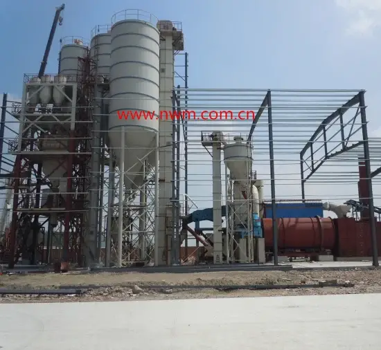 Nhà máy trộn vữa khô tự động 30tph với hệ thống máy đóng bao van hoàn toàn mới hình ảnh 1-description
