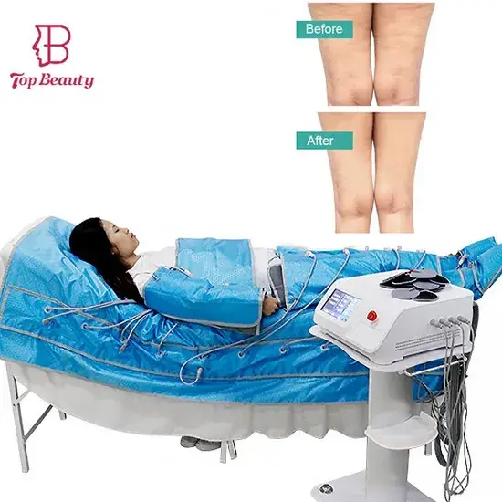 Thiết bị Pressotherapy Presoterapia Hồng ngoại 3 trong 1 giúp giảm cân Chuyên nghiệp hình ảnh 1-description