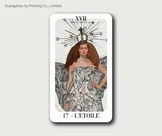 Đặt mua bộ bài Tarot tùy chỉnh có sách hướng dẫn trực tiếp từ nhà sản xuất hình ảnh 1-description
