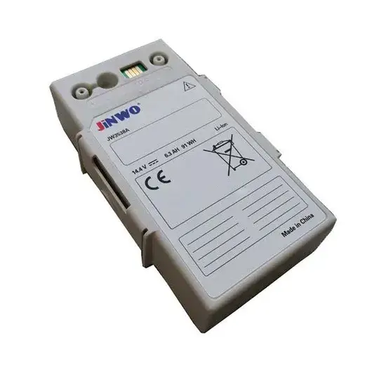 Pin thay thế dành cho máy khử rung tim Mrx M3538A từ thương hiệu Jinwo hình ảnh 1-description