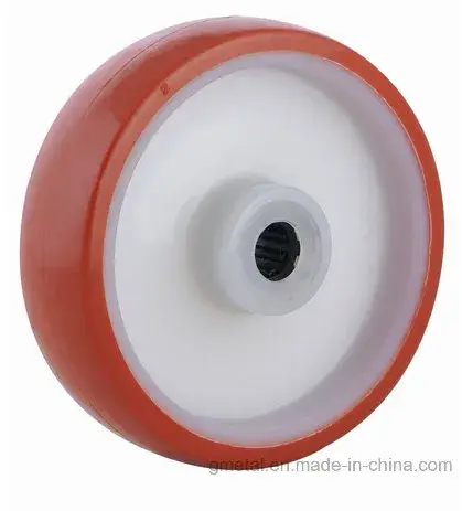 Bánh xe PU màu đỏ và bánh xe nylon màu trắng - Sự lựa chọn hoàn hảo cho phương tiện di chuyển hình ảnh 1-description