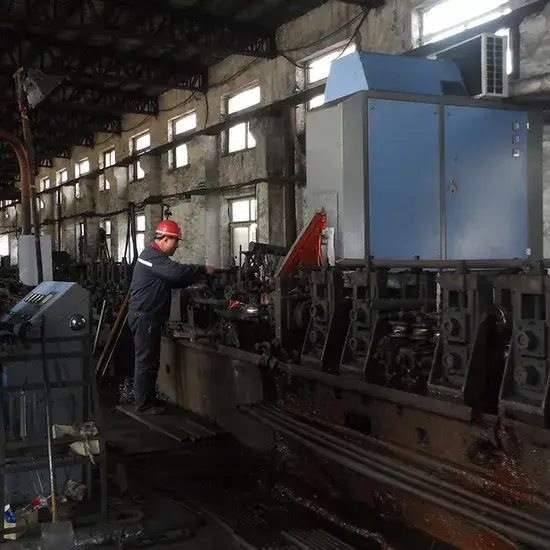 Dây chuyền chế tạo ống thép ERW cho nhà máy sản xuất ống hình ảnh 1-description