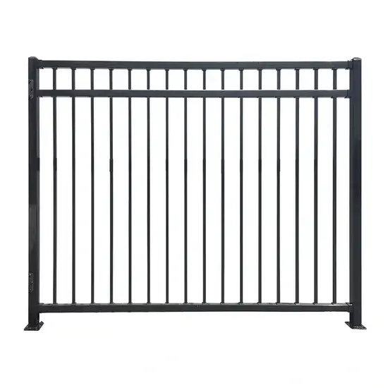 Rào sắt mạ kẽm tùy chỉnh cho sân vườn và ngoại trời hình ảnh 1-description