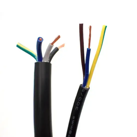Dây Cáp Điện Rvv 2/3/4 Lõi Với Độ Dày 0.75mm và 1mm Theo Tiêu Chuẩn 60227 IEC 53 hình ảnh 1-description