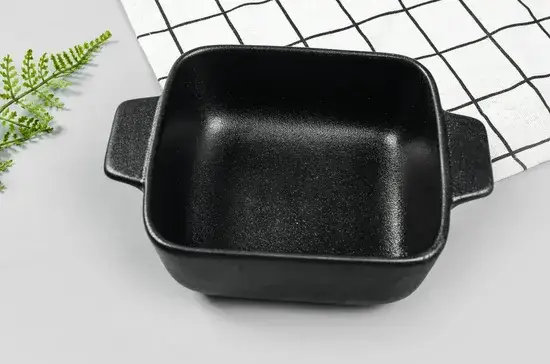 Bộ khay nướng vuông làm từ gốm, phù hợp cho món hầm và nướng trong lò hình ảnh 1-description