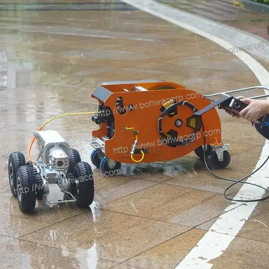Robot camera video ngầm - Giải pháp kiểm tra cống và ống thoát nước hiệu quả hình ảnh 1-description