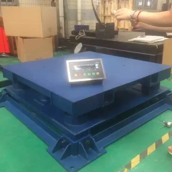 Cân trọng lượng ba lớp ngành công nghiệp đặc biệt cho nhà xưởng sản xuất hình ảnh 1-description