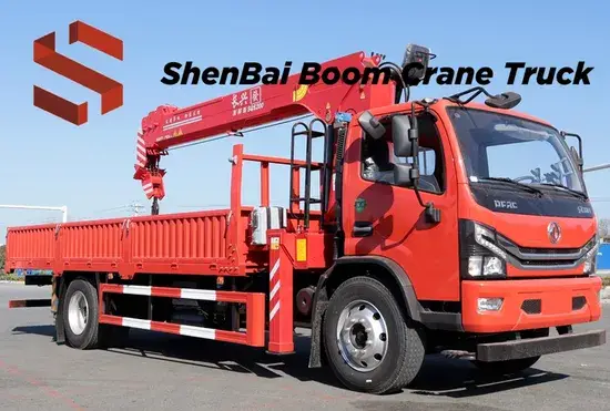 Cần cẩu thẳng 6ton/7ton/8ton, xe tải hàng 4X2 thương hiệu Trung Quốc - Sản phẩm bán chạy hình ảnh 1-description