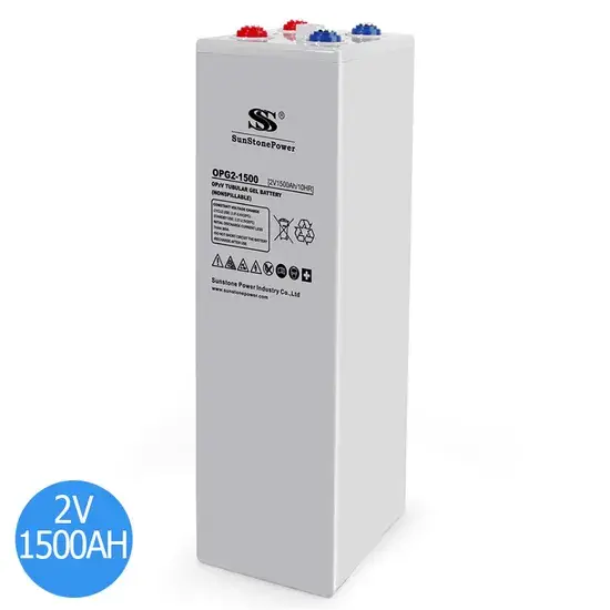 Pin Opzv 2V 1500ah - Giải pháp lưu trữ năng lượng mặt trời và UPS hiệu quả hình ảnh 1-description