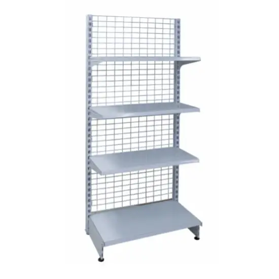 Giá đỡ để trưng bày hàng hóa tại siêu thị với thiết kế dây phía sau hình ảnh 1-description