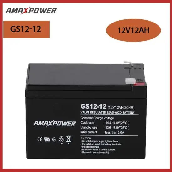 Bình ắc quy Amaxpower 12V 9ah là giải pháp lưu trữ năng lượng an toàn cho thiết bị UPS và xe scooter di động hình ảnh 1-description