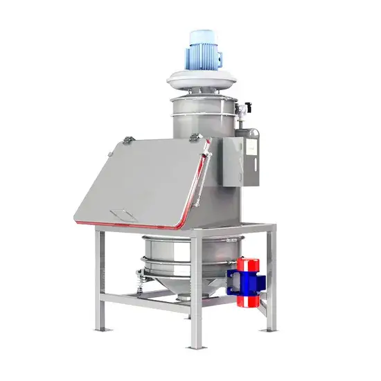 Trạm đổ vật liệu không gây bụi cho ngành thực phẩm - giải pháp thân thiện với môi trường với công nghệ sàng rung hình ảnh 1-description