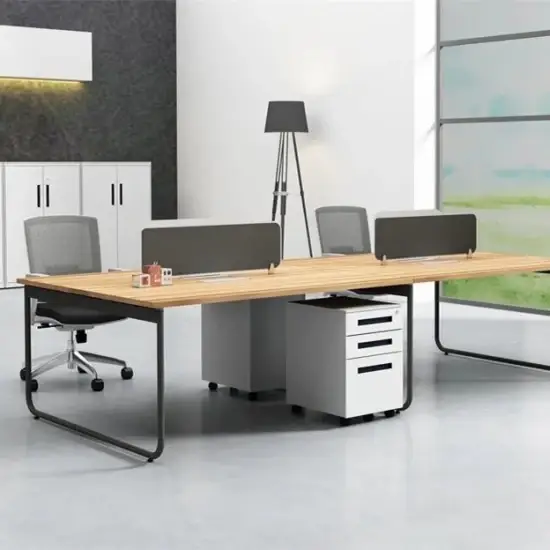 Bàn làm việc máy tính bằng vật liệu thân thiện môi trường, đạt chuẩn cao hình ảnh 1-description