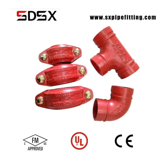 Cút nối ống gang linh hoạt với khe rãnh tiện lợi hình ảnh 1-description