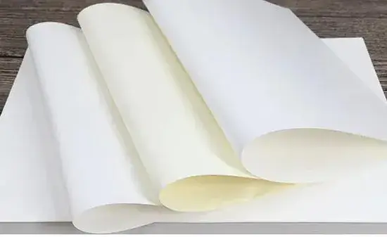 Giấy in offset màu trắng không gỗ bóng, chất lượng sắc nét hình ảnh 1-description