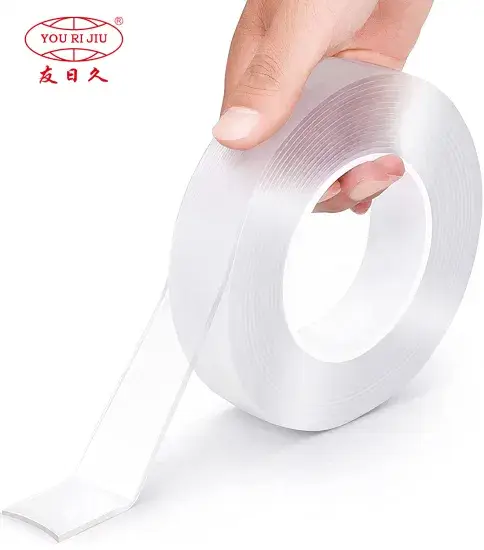 Băng Keo Dán Đa Năng Yourijiu - Sản Phẩm Băng Dán Hai Mặt Acrylic Tái Sử Dụng, Chiều Dài 5m hình ảnh 1-description