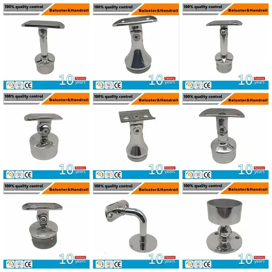 Phụ kiện tay vịn cầu thang chất lượng cao từ chất liệu thép không gỉ hình ảnh 1-description