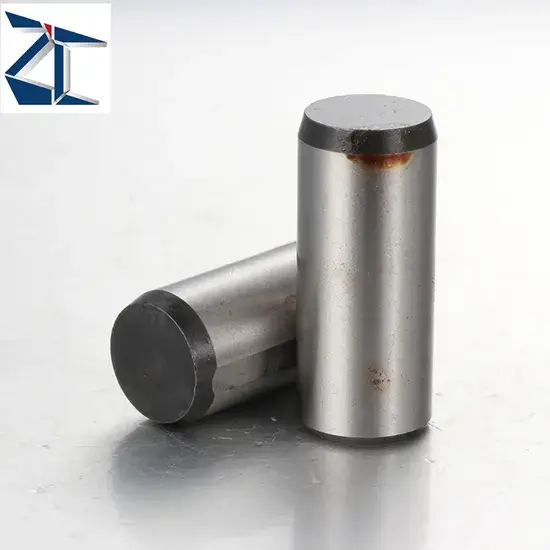 Pin chốt hàng đầu, bao gồm pin kéo, cuộn, hình nón và khóa định vị, vật liệu thép carbon và xử lý nhiệt đa dạng hình ảnh 1-description