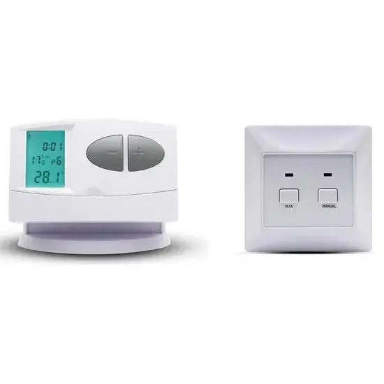 Nhiệt kế không dây RF thông minh tự động cho lò hơi gas điều khiển số hình ảnh 1-description