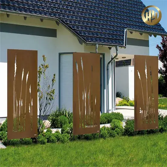 Tấm thép Corten cắt laser - Lựa chọn hoàn hảo cho trang trí vườn và hàng rào sáng tạo hình ảnh 1-description