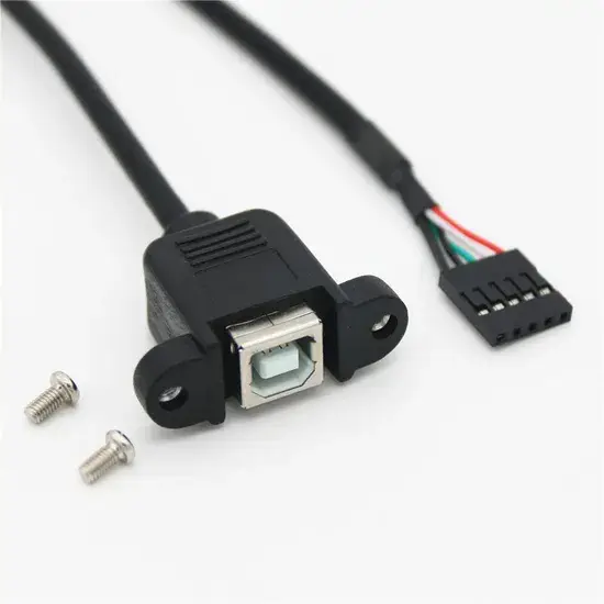 Cáp Dữ Liệu USB 2.0 Loại B Tùy Chỉnh Phù Hợp cho Bo Mạch Chính hình ảnh 1-description