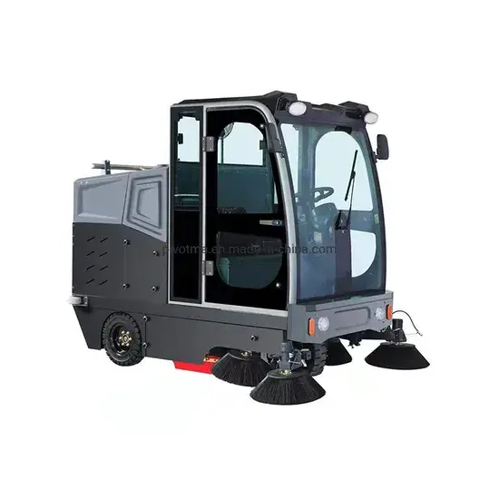 Thiết bị quét đường phố loại trống xoay hộp gỗ với chiều rộng 2000mm hình ảnh 1-description