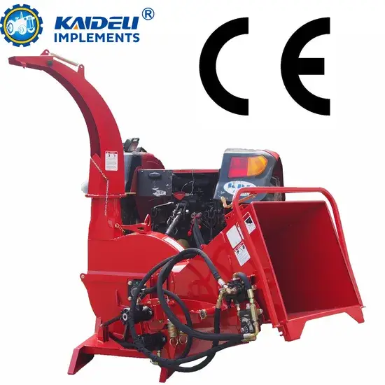 Máy băm gỗ thủy lực cho máy kéo: công suất 70-120HP, đạt chuẩn CE hình ảnh 1-description