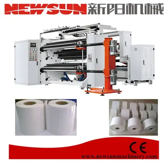 Dây chuyền cắt cuộn phim giấy tốc độ cao - 1300 sản phẩm phù hợp cho nhu cầu sản xuất hình ảnh 1-description