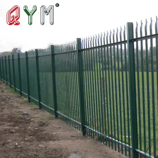 Hàng rào palisade an toàn từ thép tái chế dành cho khu vực sinh sống hình ảnh 1-description