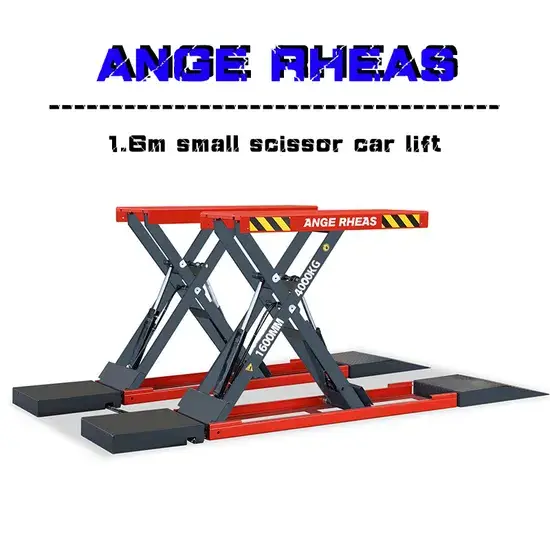 Thiết bị di động nâng xe cắt kéo, chiều cao 1.6m dành cho việc bảo trì garage hình ảnh 1-description