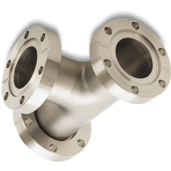 Phụ Kiện Ống Hút OEM CF35 CF63 CF100 - Tees Ống Bích CF Thép Không Gỉ hình ảnh 1-description