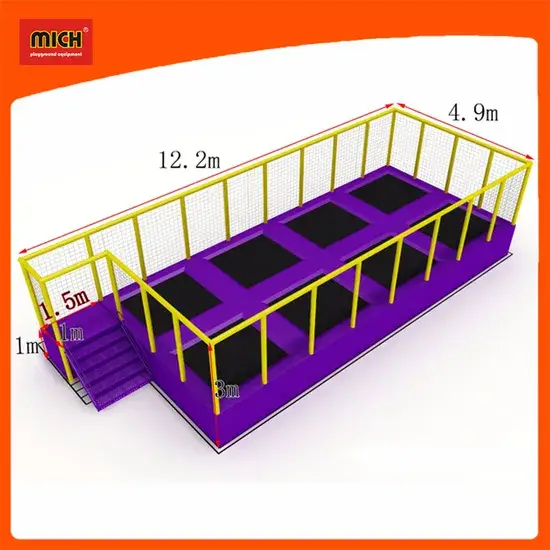 Công viên trampoline dành cho người trưởng thành, sản phẩm thương mại hình ảnh 1-description