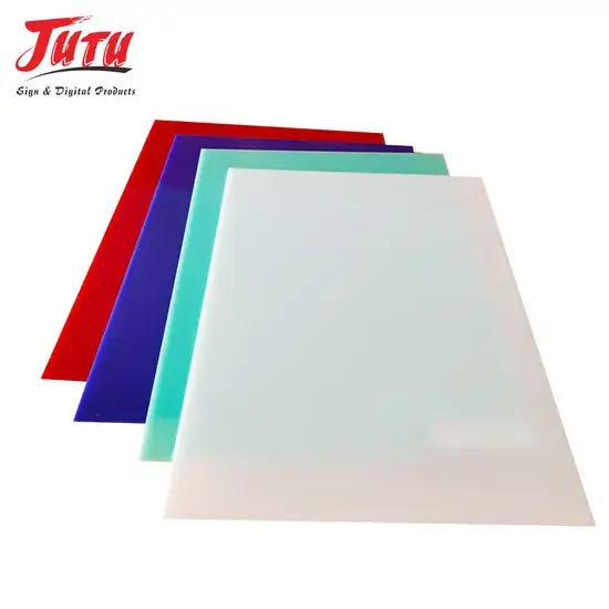 Bảng acrylic đa màu bán sỉ linh hoạt cho dịch vụ khắc hình ảnh 1-description