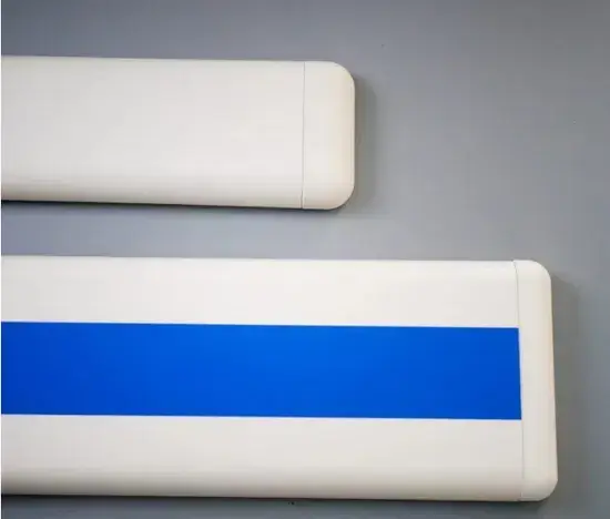Bộ bảo vệ tường PVC 150mm thân thiện với môi trường, được làm từ nhôm 1.2mm và 1.6mm phù hợp cho bệnh viện và trại mồ côi hình ảnh 1-description