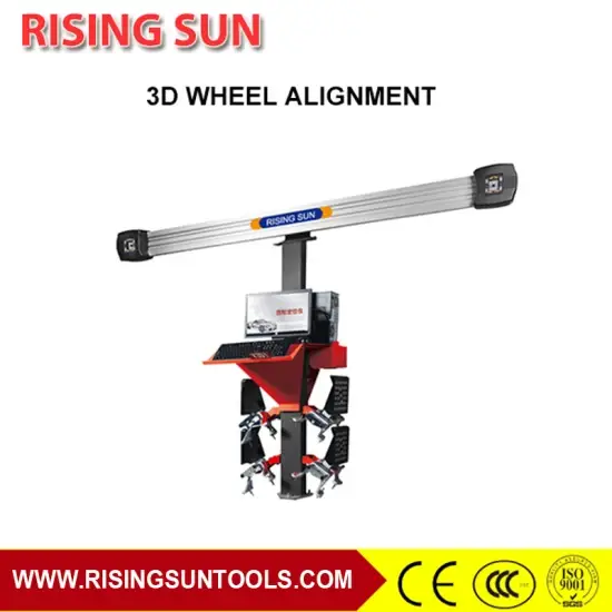 Thiết bị 3D độ chính xác cao dành cho cơ sở sửa chữa ô tô - Máy căn chỉnh bánh xe hình ảnh 1-description