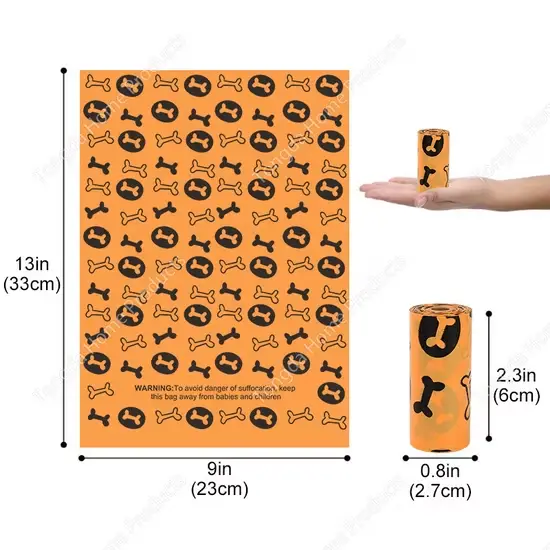 Túi đựng phân thú cưng sinh học Epi+HDPE bán buôn với giá tốt hình ảnh 1-description
