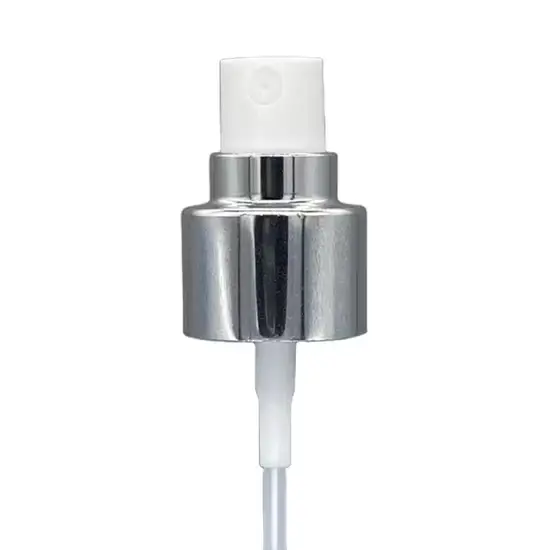 Nước hoa xịt khử trùng chứa rượu alumina bạc, đảm bảo tiêu chuẩn của nhà máy với kích thước 24/410 hình ảnh 1-description