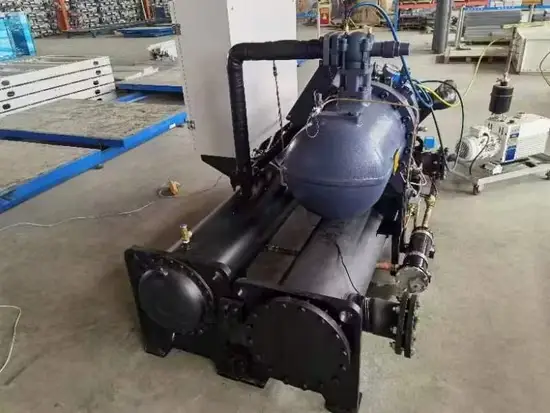 Máy làm mát công nghiệp nhiệt độ thấp bằng nước glycol kiểu vít cho ứng dụng làm lạnh hình ảnh 1-description