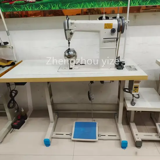 Máy may làm tóc: Giải pháp hiệu quả cho việc xử lý phần trên của mũ và khâu mũ hình ảnh 1-description