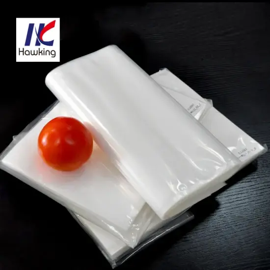 Túi đựng thực phẩm chân không bằng vật liệu nylon/PE trong suốt, chống xé hình ảnh 1-description