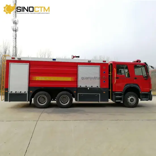 Xe cứu hỏa Sinotruk HOWO với khả năng bơm nước lên đến 12,000 lít hình ảnh 1-description