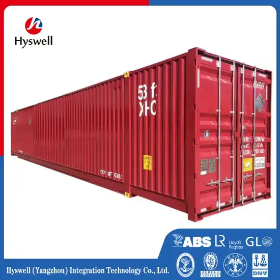 Tàu Hyswell 53 FT Container - Giải Pháp Vận Chuyển Cao Cấp Bắt Buộc hình ảnh 1-description