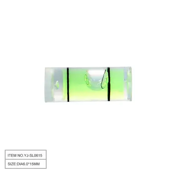 Ống Acrylic Mini Bọt Cấp Độ Vial - Dụng Cụ Đo lường sản xuất tại Trung Quốc Yj-SL0615 hình ảnh 1-description