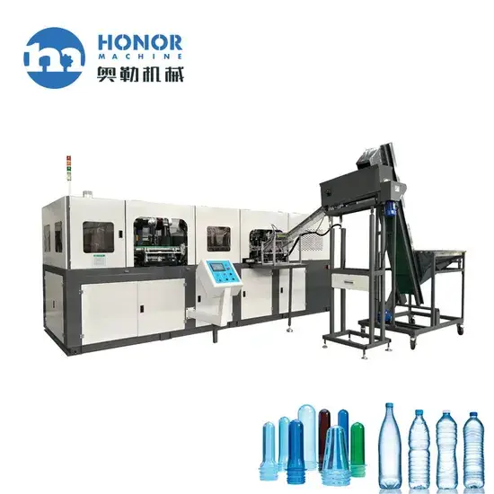 Thiết bị thổi chai nhựa hiệu quả tiết kiệm năng lượng cho sản xuất chai Pet Preform hình ảnh 1-description