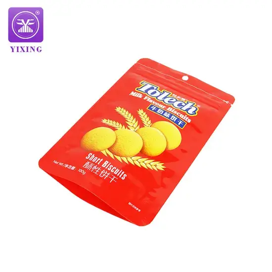 Túi đứng đựng thực phẩm ăn được in tùy chỉnh, chống mùi, dung tích 3.5g - 500 Gram, bao bì bánh quy, kẹo gummy, túi Mylar hình ảnh 1-description