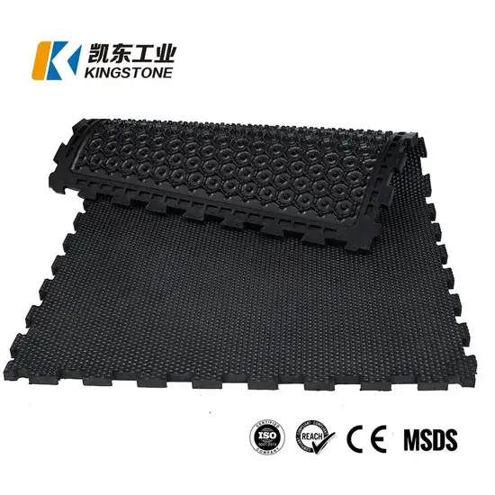 Thảm cao su chất lượng cao chống trượt dành cho chuồng bò ngựa và lối đi trong chuồng, sản phẩm được sản xuất tại Trung Quốc hình ảnh 1-description