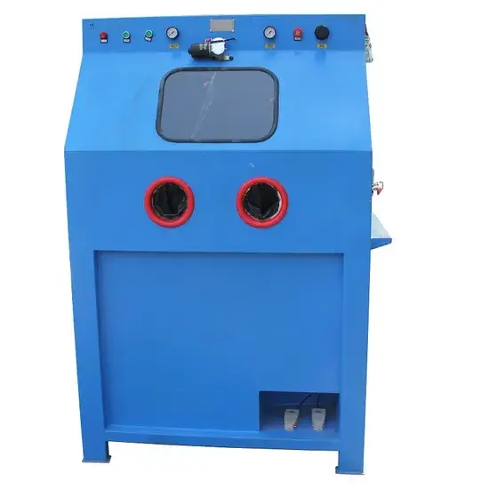 Tủ phun cát ướt hiện đại, máy phun cát chất lượng cao hình ảnh 1-description