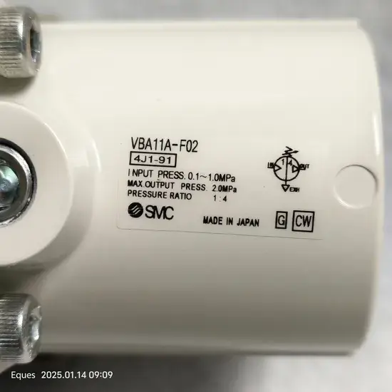 Bộ tăng áp mới và chính hãng SMC VBA11A-F02 - sản phẩm chất lượng hình ảnh 1-description