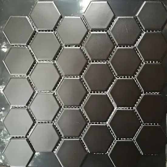Mosaic hình lục giác đá cẩm thạch - lựa chọn tốt cho sàn phòng tắm hình ảnh 1-description