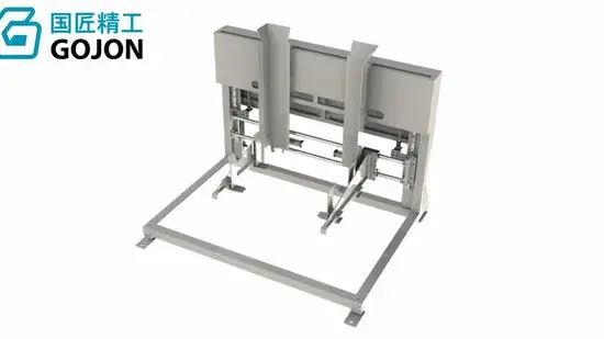 Máy quấn pallet tự động hiện đại, giúp quấn và bốc dỡ pallet một cách tự động hình ảnh 1-description